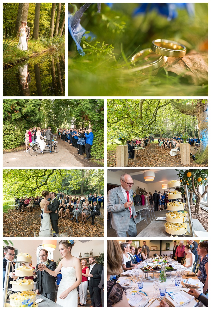 Trouwfoto's Jacqueline en Joost - Kasteel Geldrop