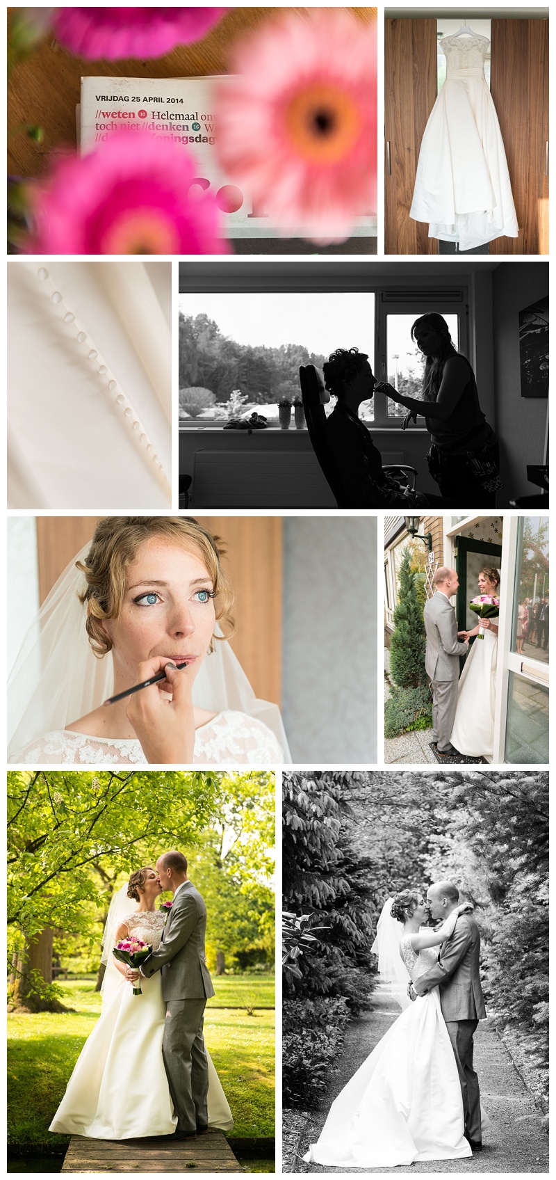 Trouwfoto's Eveliene en Steven Rotterdam