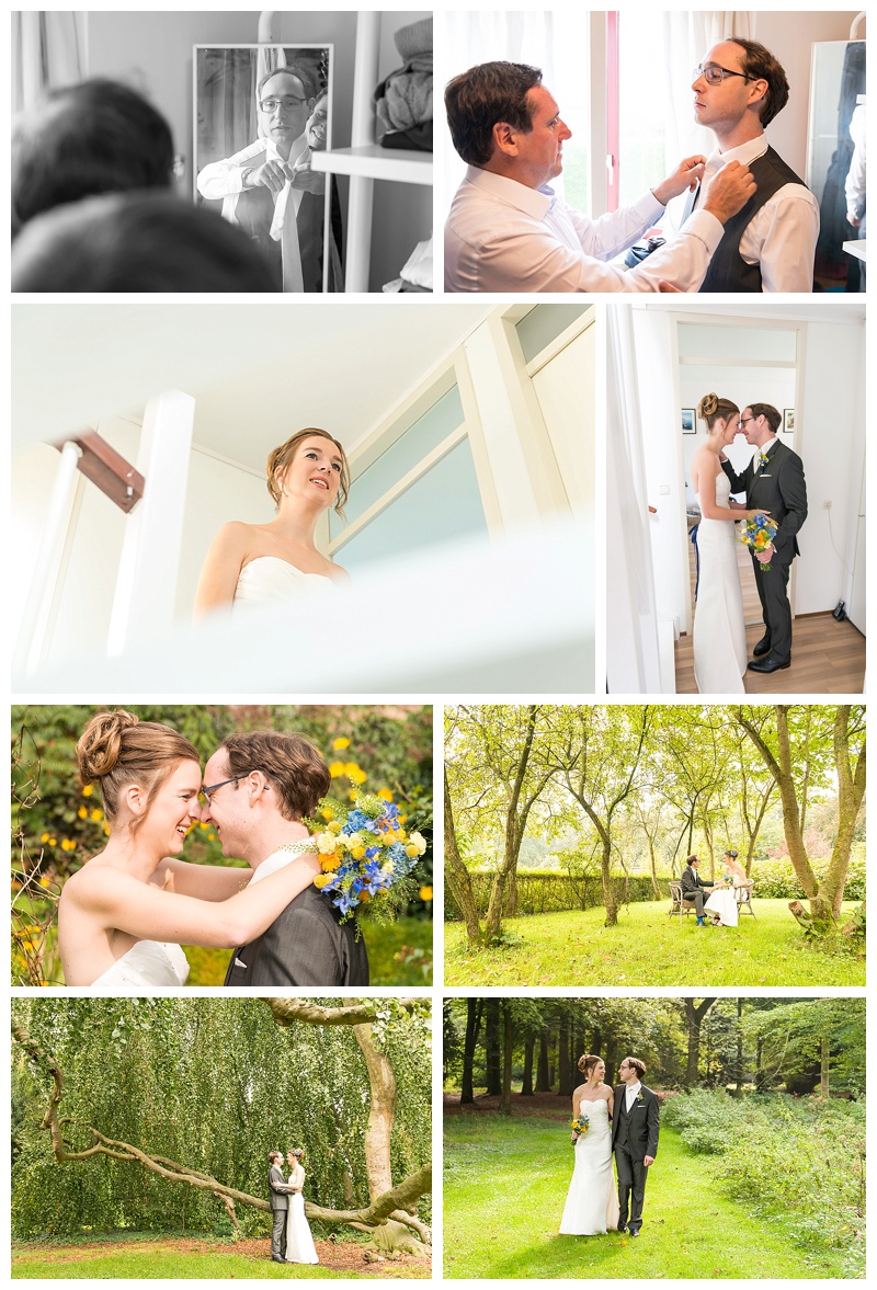 Trouwfoto's Jacqueline en Joost - Kasteel Geldrop